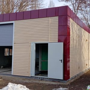 Строительство модульного здания для Робот-мойки (обычной мойки), не требующая разрешения